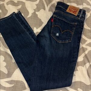 Levi's Indigo Denim Jeans